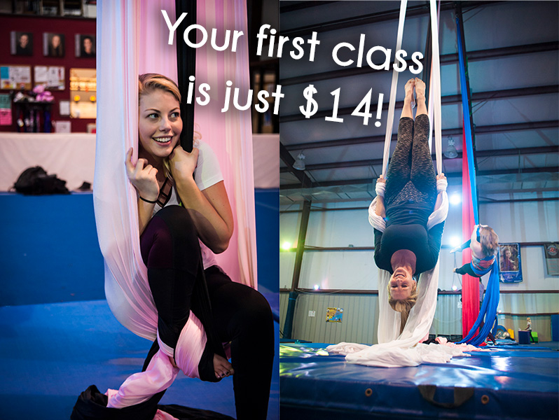 1 Hour Yoga Trapeze Class for Beginners 